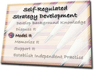 Self-Regulated Strategy Development: Model It