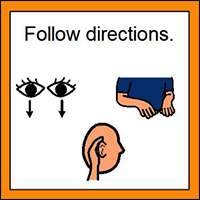 follow directions
