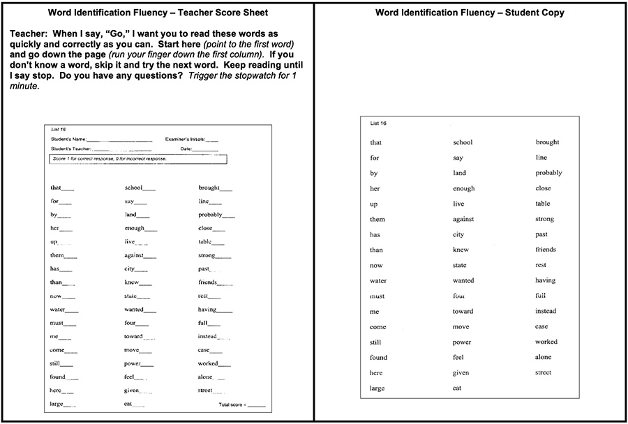 Word-identification-fluency