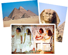 Egyptian collage