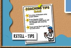 coaching tips retell