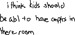 kids should have computers in their room
