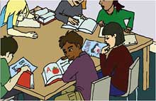 Classroom scene