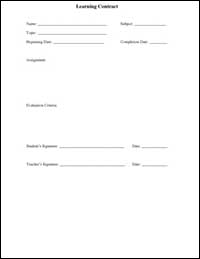 blank form