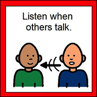 listen when other talk