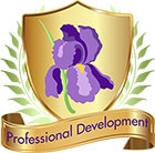 professional development shield icon