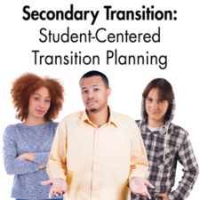 secondary transition: student centered transition planning icon