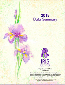 iris data summary 2018