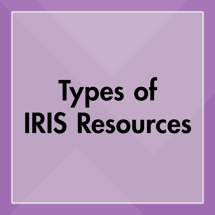 types of iris resources